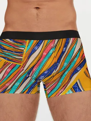 Мужские трусы боксеры / Абстрактное течение