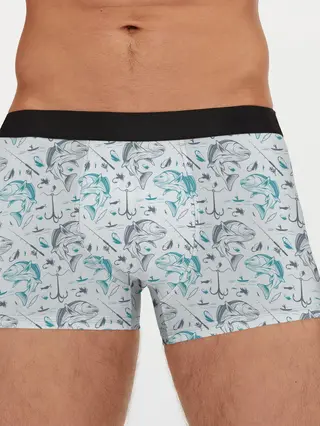 Мужские трусы боксеры / Рыбалка