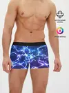 Мужские трусы боксеры / СВЕТЯЩИЕСЯ МОЛНИИ | NEON FLASH