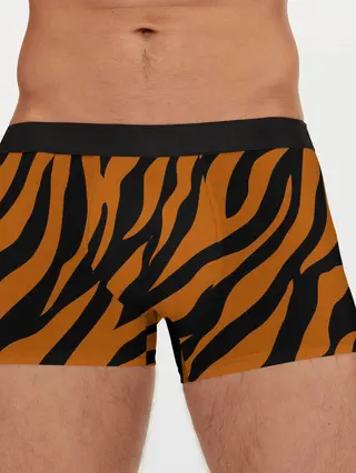 Мужские трусы боксеры / Тигровый Камуфляж