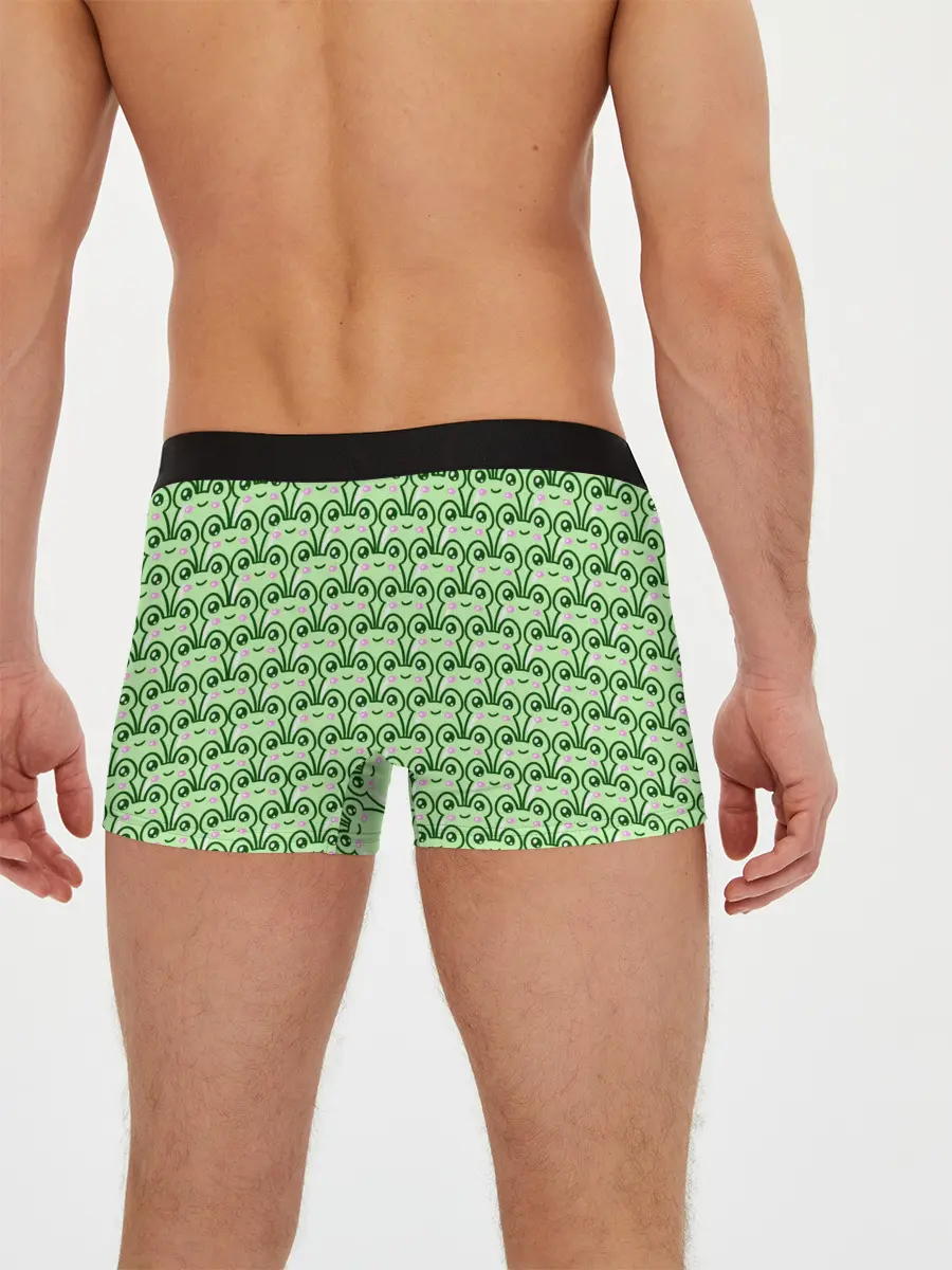Мужские трусы боксеры / милые лягушки