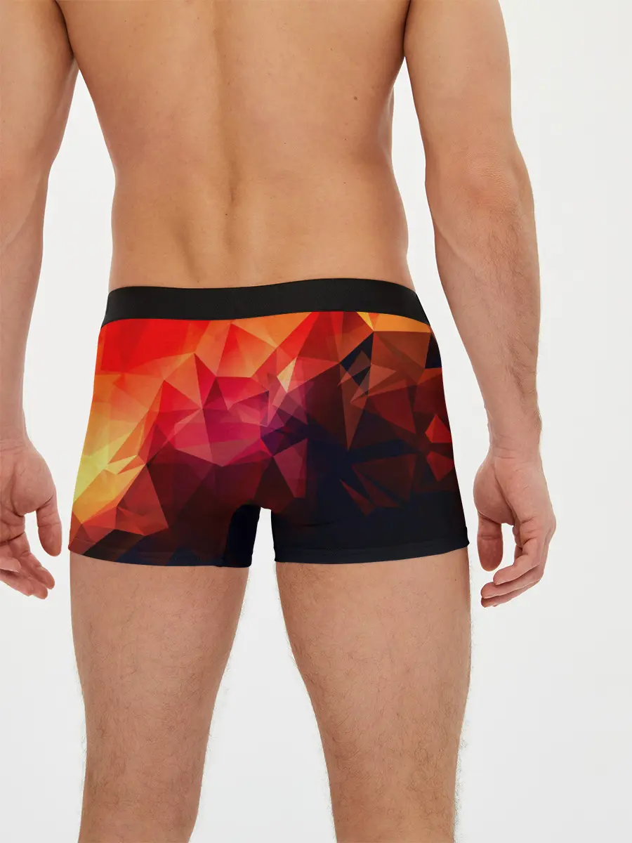 Мужские трусы боксеры / Абстракция