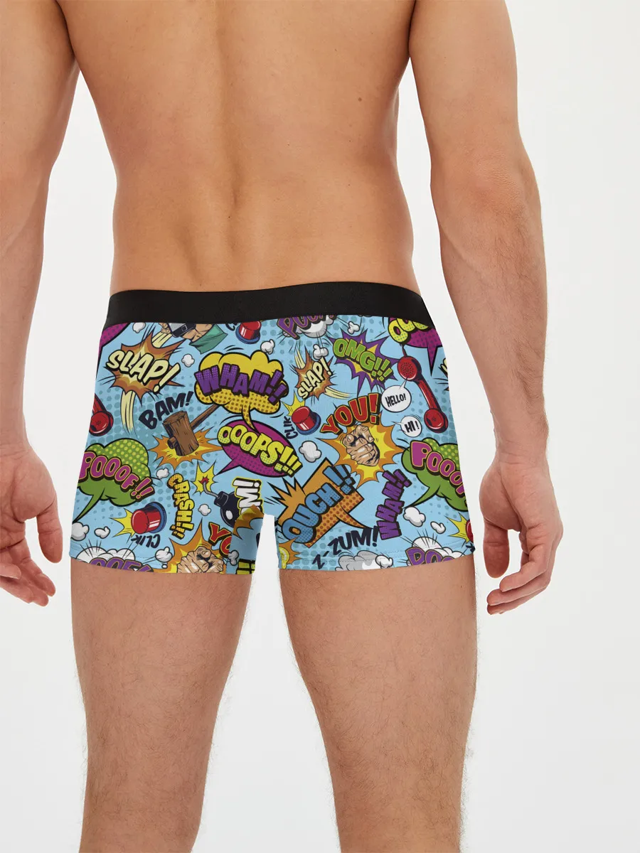Мужские трусы боксеры / Pop art comics