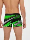 Мужские трусы боксеры / Зеленая краска