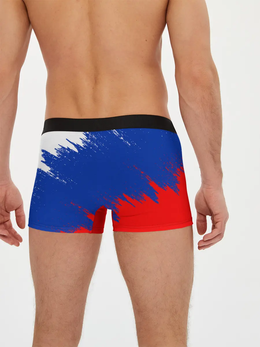 Мужские трусы боксеры / РОССИЯ ТРИКОЛОР