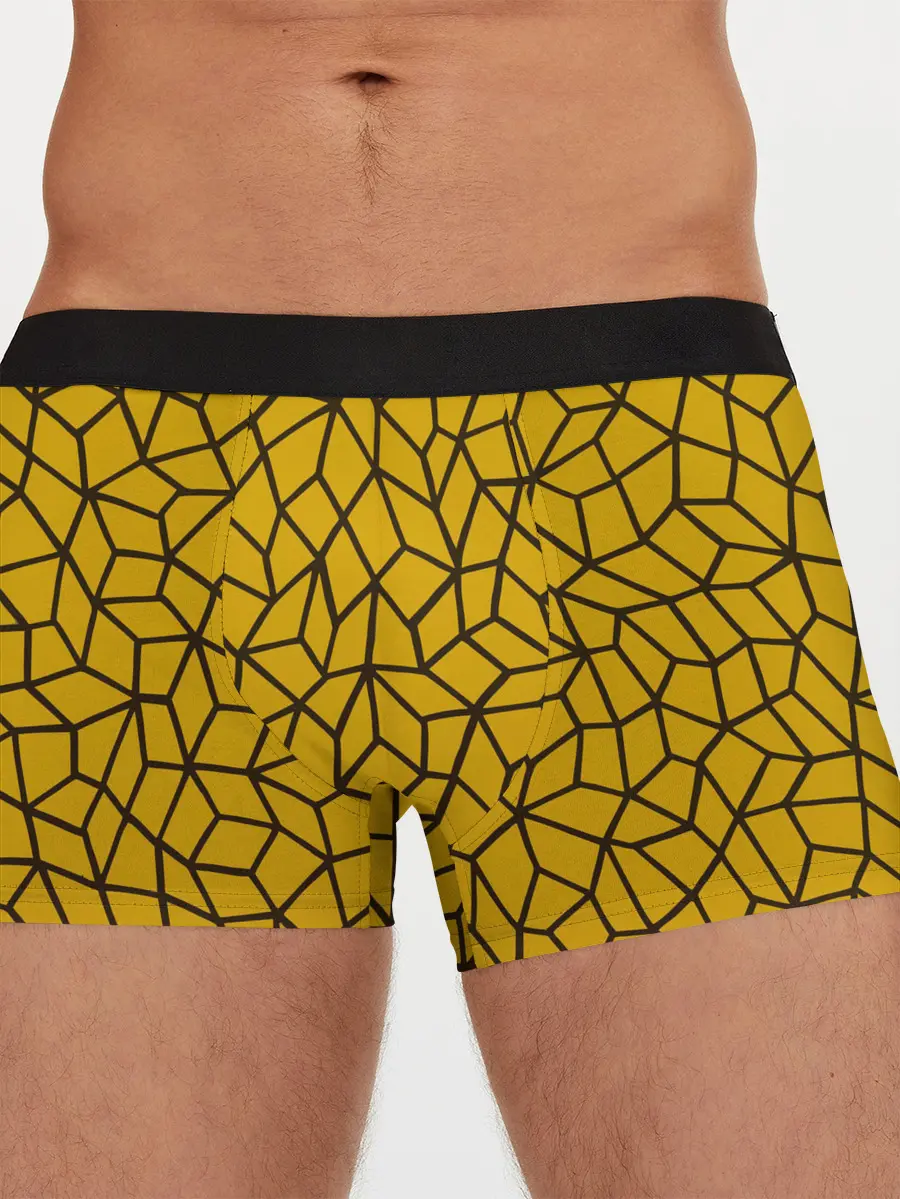 Мужские трусы боксеры / Геометрическая текстура