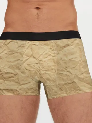 Мужские трусы боксеры / БУМАЖНАЯ ТЕКСТУРА