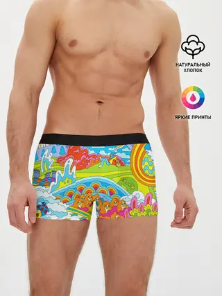 Мужские трусы боксеры / ХИППИ