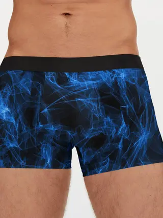 Мужские трусы боксеры / NEON SMOKES STRIPES