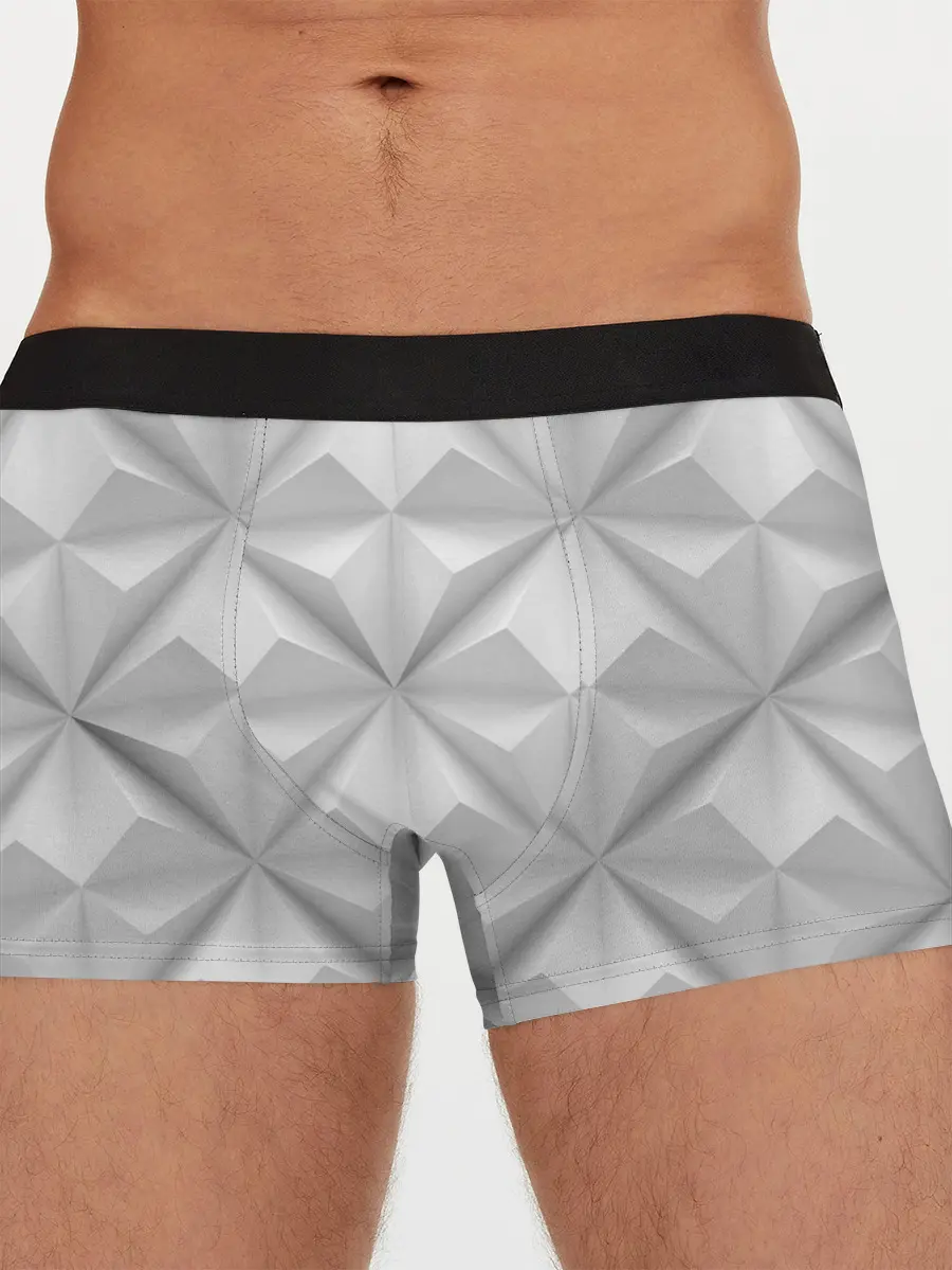 Мужские трусы боксеры / Ромбы