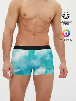Мужские трусы боксеры / Голубое Небо | Blue Sky