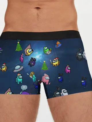 Мужские трусы боксеры / Among US