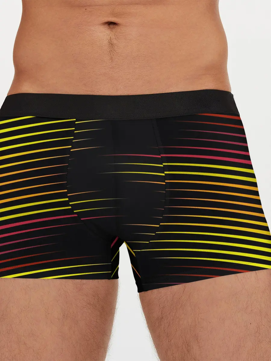 Мужские трусы боксеры / HORIZONTAL GEOMETRY