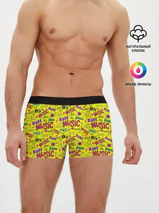 Мужские трусы боксеры / Rock