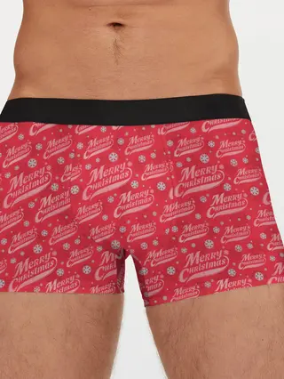 Мужские трусы боксеры / Merry Christmas