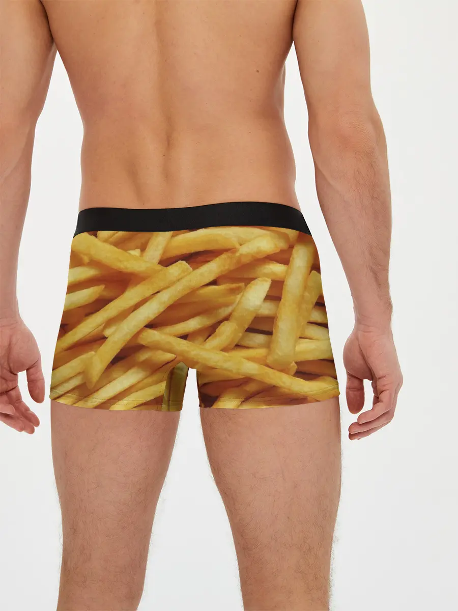 Мужские трусы боксеры / Картошка фри