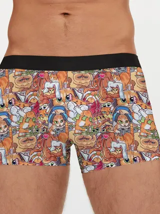 Мужские трусы боксеры / Котобомбинг