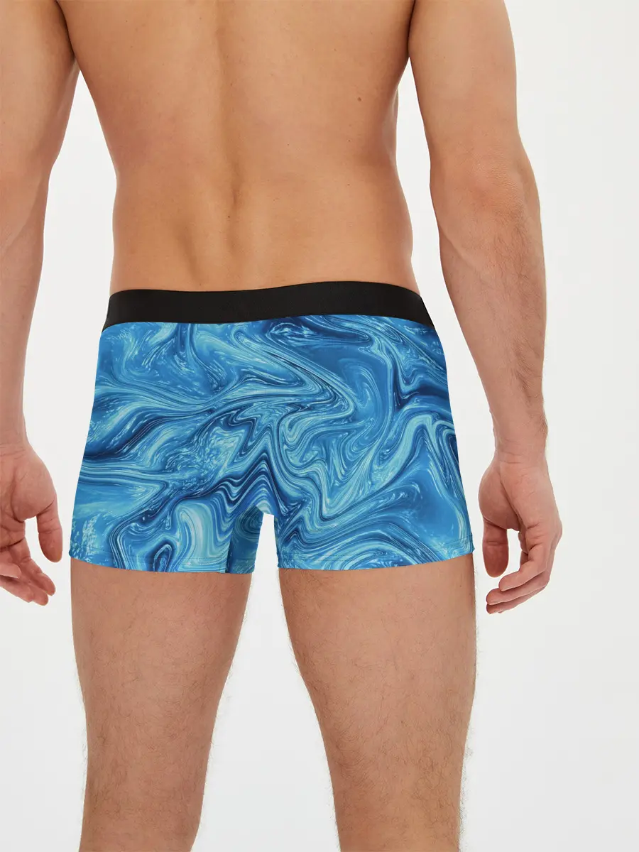 Мужские трусы боксеры / Водоворот