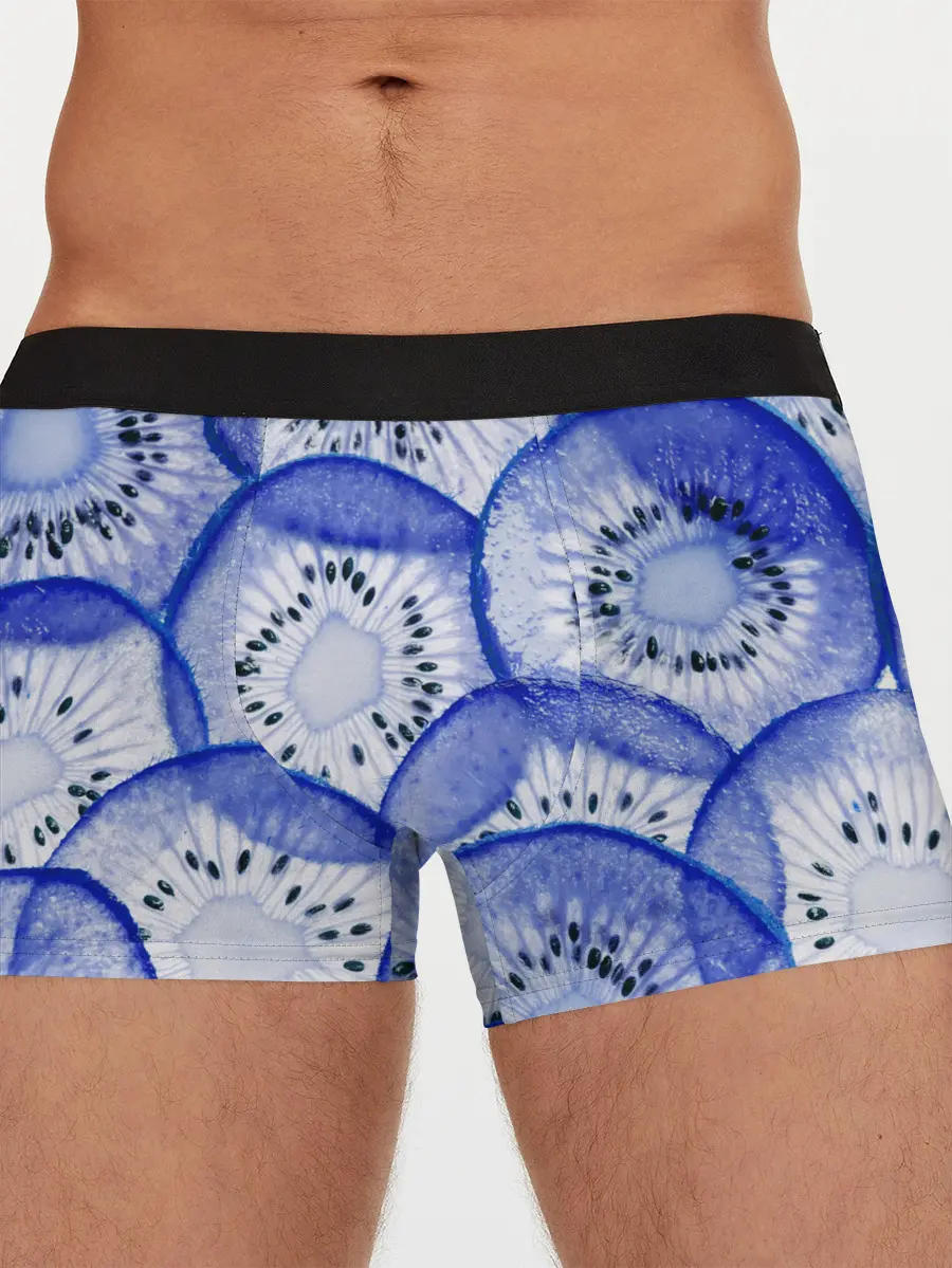 Мужские трусы боксеры / Синий Киви