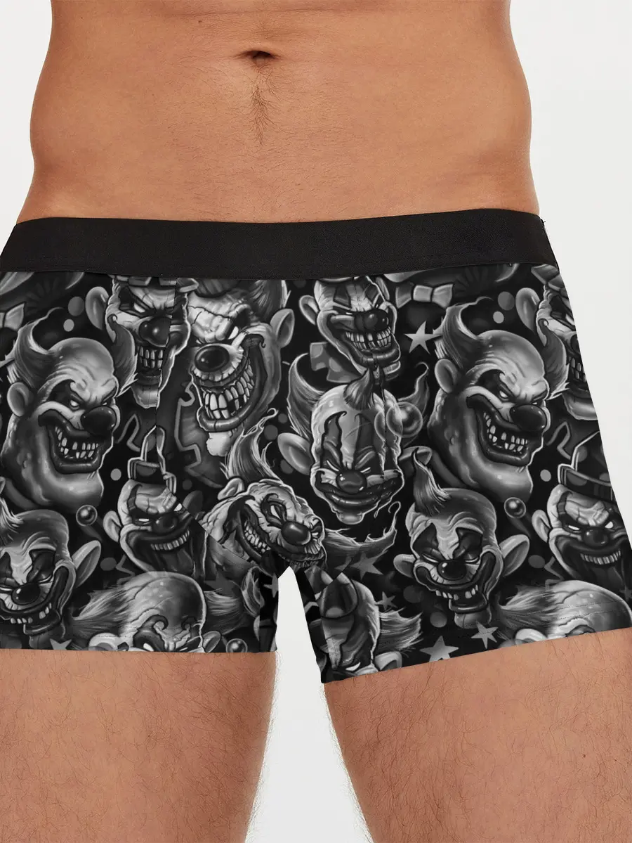 Мужские трусы боксеры / Злые Клоуны