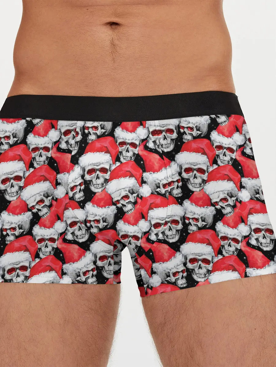 Мужские трусы боксеры / Деды морозы