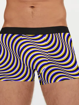 Мужские трусы боксеры / Иллюзия обман зрения