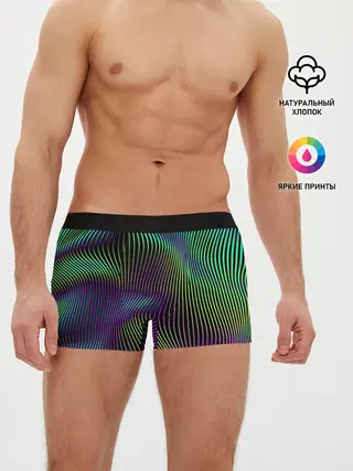 Мужские трусы боксеры / Современная абстракция