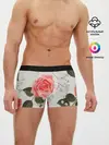 Мужские трусы боксеры / Нежные розы
