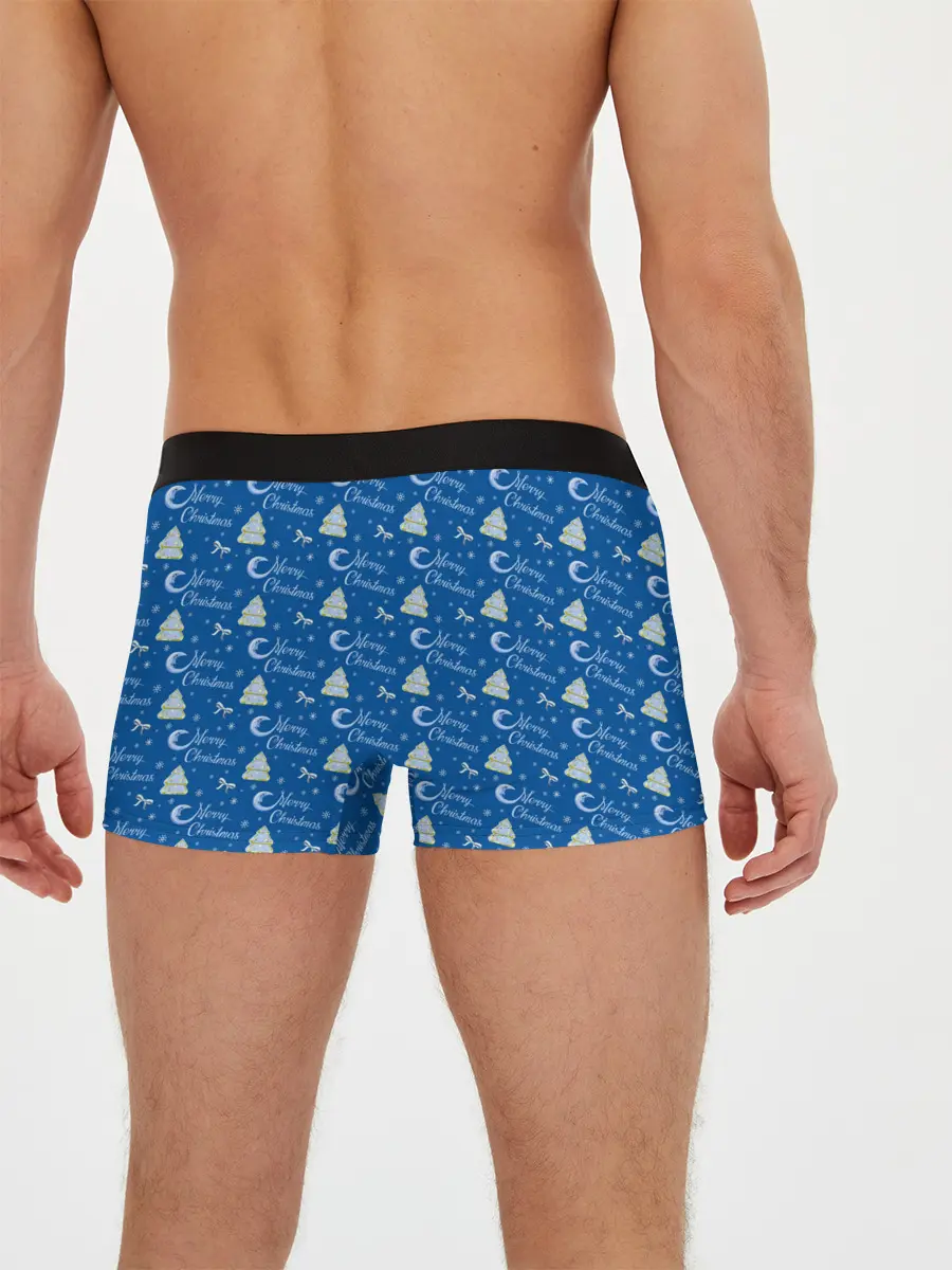 Мужские трусы боксеры / Merry Christmas