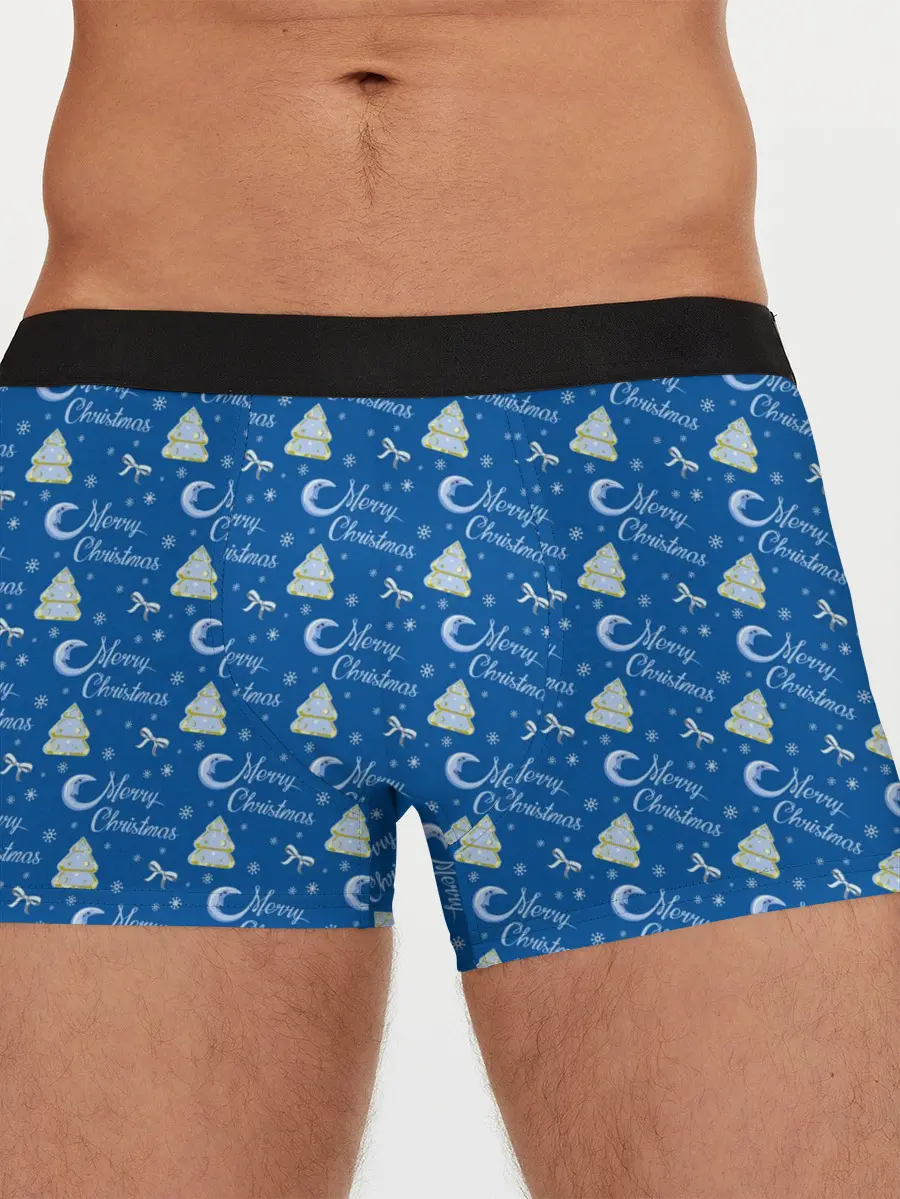 Мужские трусы боксеры / Merry Christmas