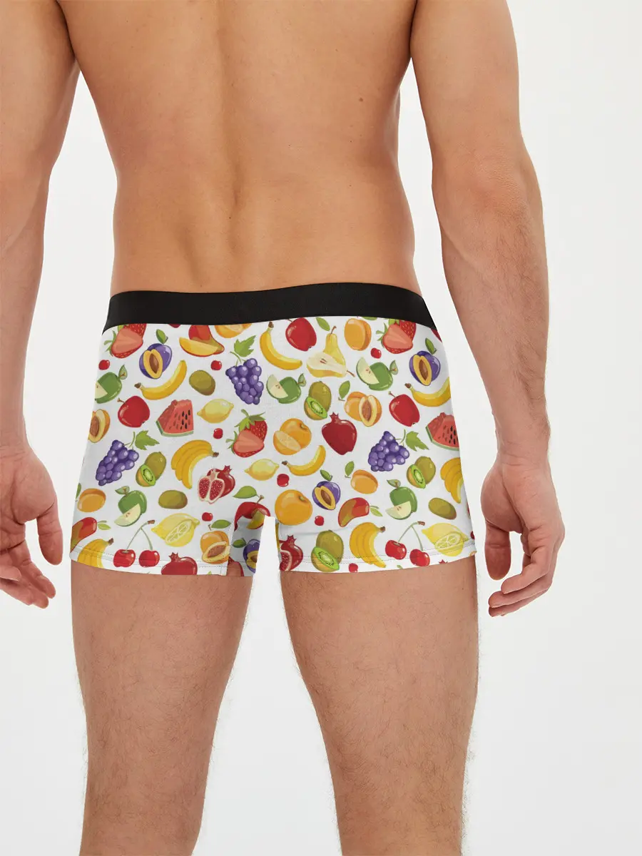 Мужские трусы боксеры / Фрукты