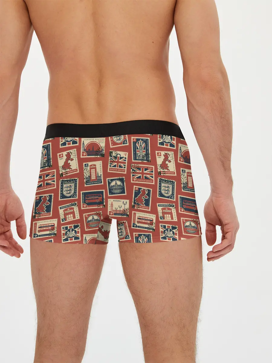 Мужские трусы боксеры / Марки Великобритании