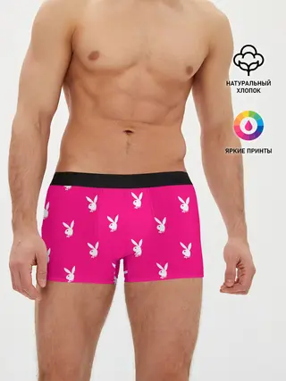 Мужские трусы боксеры / PLAYBOY | ПЛЕЙБОЙ