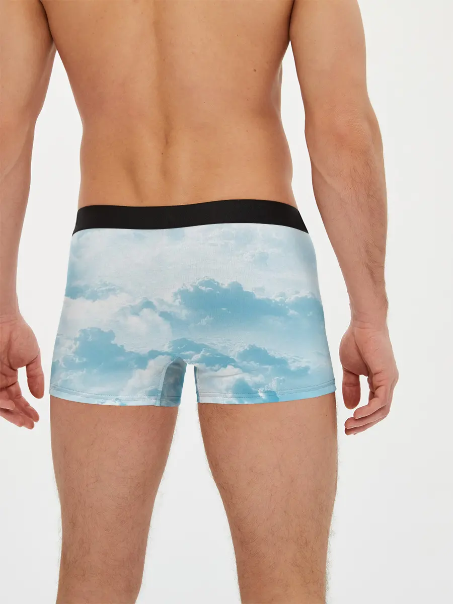 Мужские трусы боксеры / Плотные облака