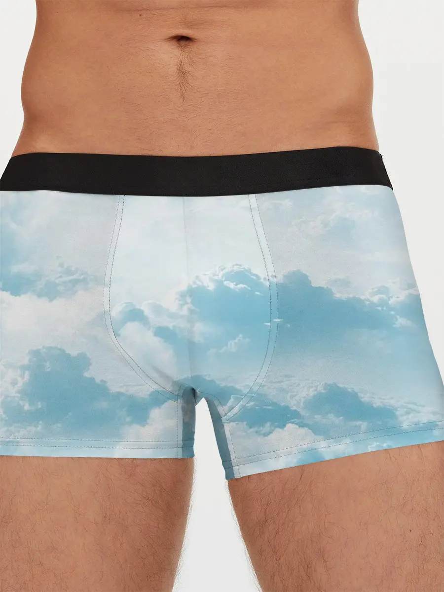 Мужские трусы боксеры / Плотные облака