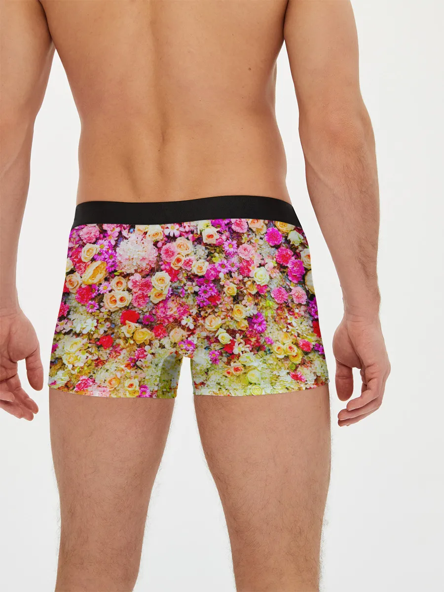 Мужские трусы боксеры / Цветы