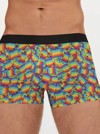 Мужские трусы боксеры / POP IT МИКС | ПОП ИТ