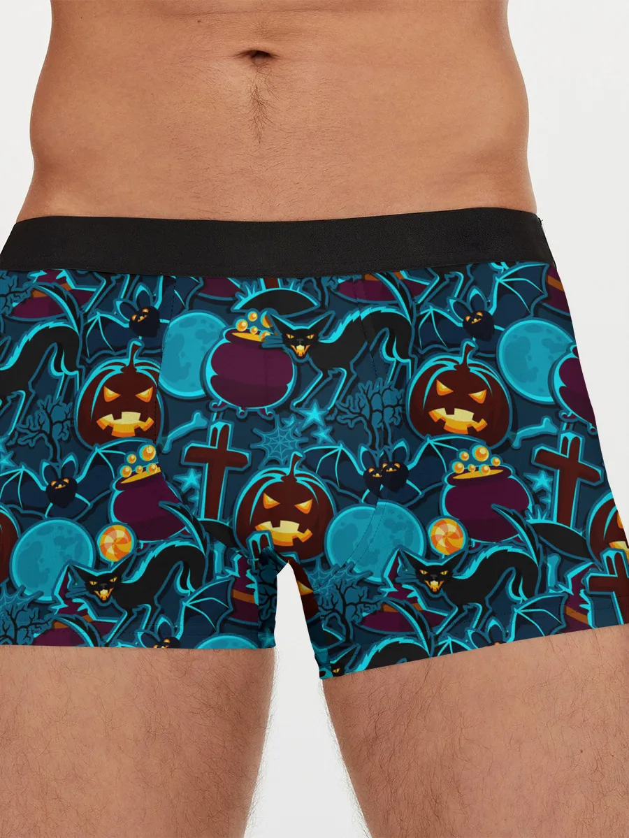Мужские трусы боксеры / Хэллоуин