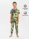 Детская пижама с брюками / Камуфляж Хаки