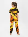 Детская пижама с брюками / orange cheeky rust