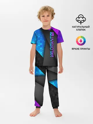 Детская пижама с брюками / Valorant