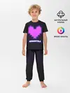 Детская пижама с брюками / UNDERTALE PURPLE HEART