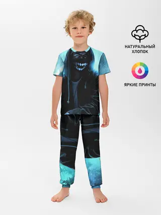 Детская пижама с брюками / Парень в маске