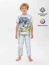 Детская пижама с брюками / Рыцари и магия
