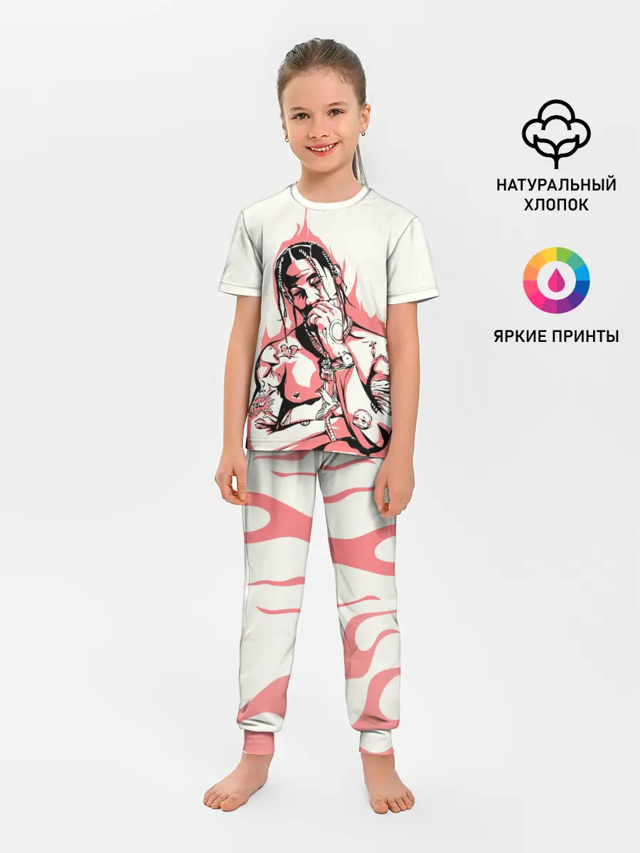 Детская пижама с брюками / Тревис в огне