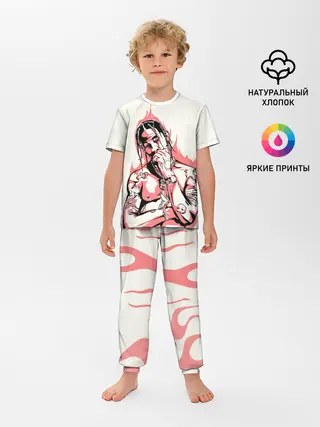 Детская пижама с брюками / Тревис в огне