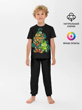 Детская пижама с брюками / Опасная парочка | Dota 2