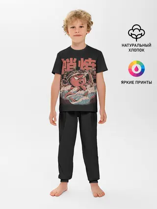 Детская пижама с брюками / Monster Takoyaki