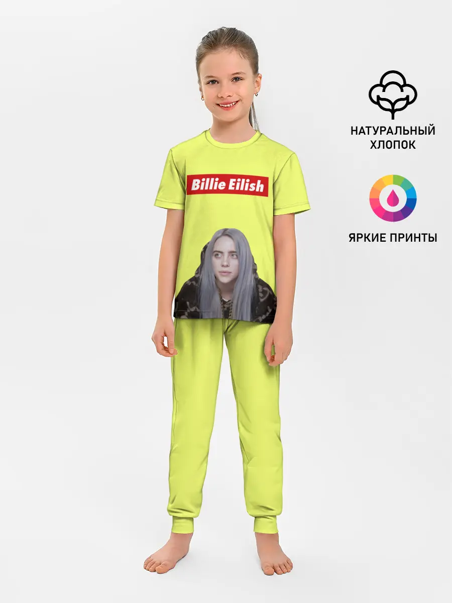 Детская пижама с брюками / BILLIE EILISH.