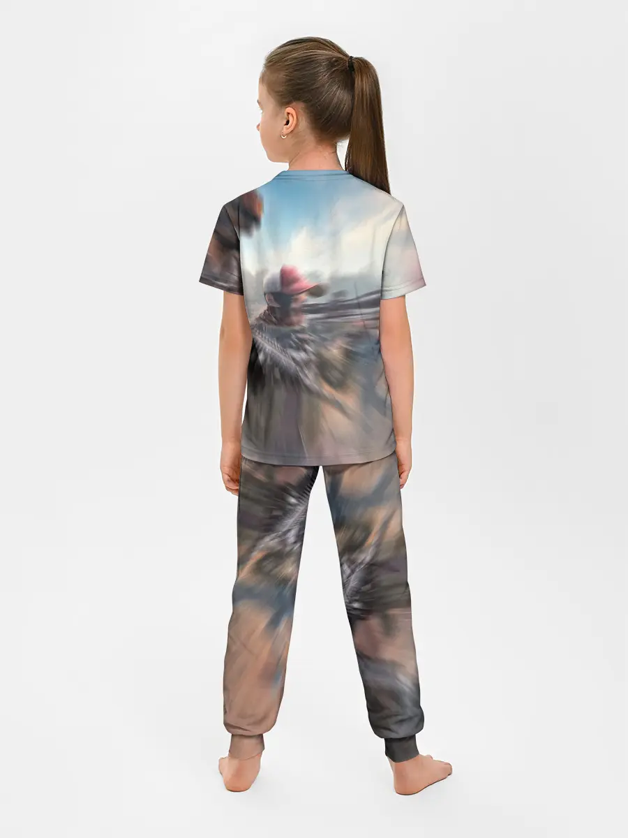 Детская пижама с брюками / Королевская битва | ПУБГ